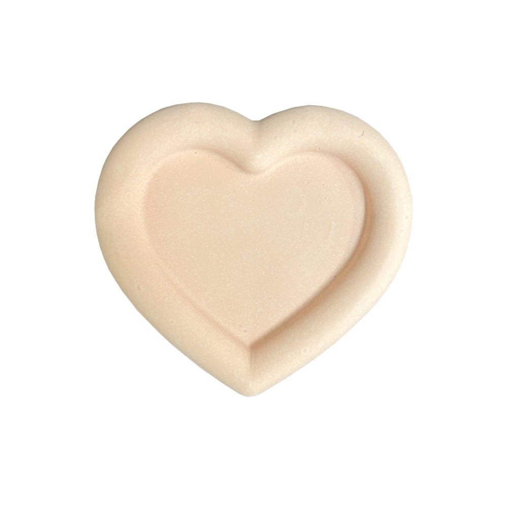 Silicone mould heart-shaped dish